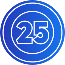 25 icon