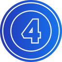 número 4 icon