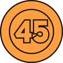 45 