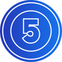 número 5 icon