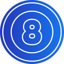 numero 8 icon