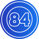 84 icon