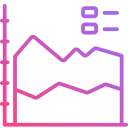 gráfico de linea icon