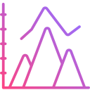 gráfico de linea icon