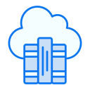 biblioteca en la nube icon