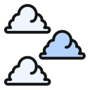 nube cúmulo icon