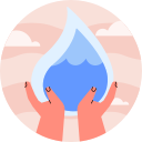 ahorrar agua icon