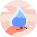 ahorrar agua icon