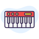 teclado piano icon