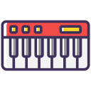 teclado piano icon