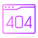 error 404 icon