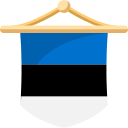 bandera de estonia icon