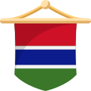 bandera de gambia 