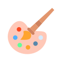 paleta de colores icon