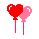 globos de amor icon