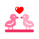 pájaros del amor icon