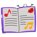 libro de música icon