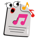 Music note icon