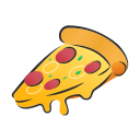 porción de pizza icon