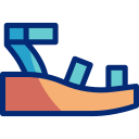 sandalias plataforma animated icon