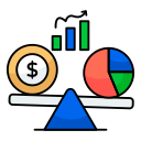 análisis financiero icon