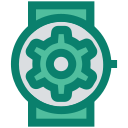 configuración del reloj icon