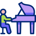 pianista animated icon