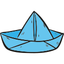 barco de papel icon