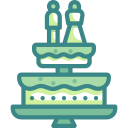 pastel de bodas icon