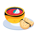 sopa de remolacha icon