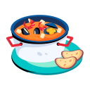 tazón de sopa icon