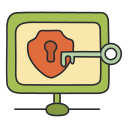 sistema de seguridad icon