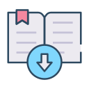 guardar libro icon