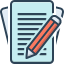 escribir icon