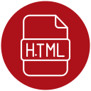 archivo html icon