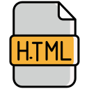 archivo html icon