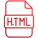 archivo html icon