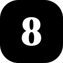 numero 8 icon