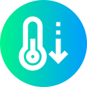 Baja temperatura icon