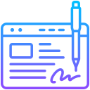 firma electronica icon