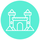 castillo de arena icon