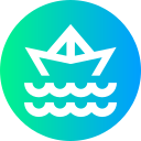 Barco de papel icon