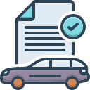 documentos del coche icon