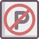 Prohibido aparcar icon