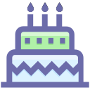 pastel de cumpleaños icon