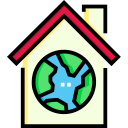 Eco home icon