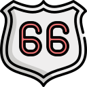 Route 66 icon