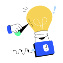 bombilla de ideas icon