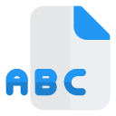 alfabeto icon