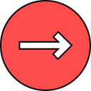 flecha correcta icon